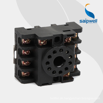 Saipwell 10F-3Z-C1 (PF113A) Top-Stil benutzerdefinierte elektrische 11-Pin-Relaisbuchse Kunststoff-Relaisbuchse